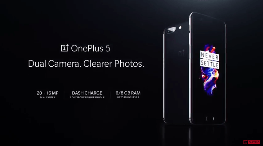 OnePlus 5 Especificaciones