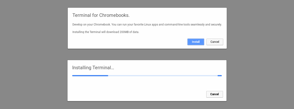 Proyecto Crostini: Chrome OS para aplicaciones de Linux en contenedores