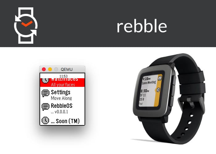 pebble to rebble
