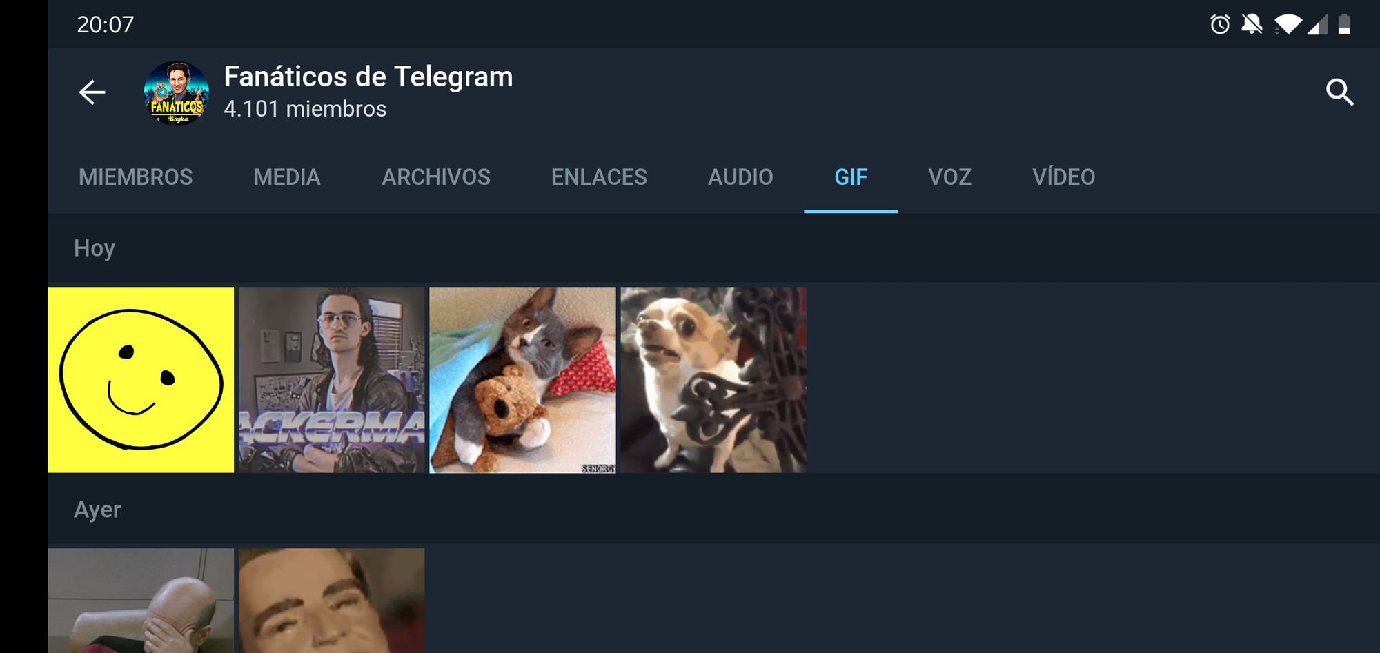 Galería Telegram X