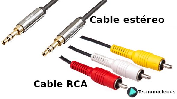 Cable estéreo vs Cable RCA