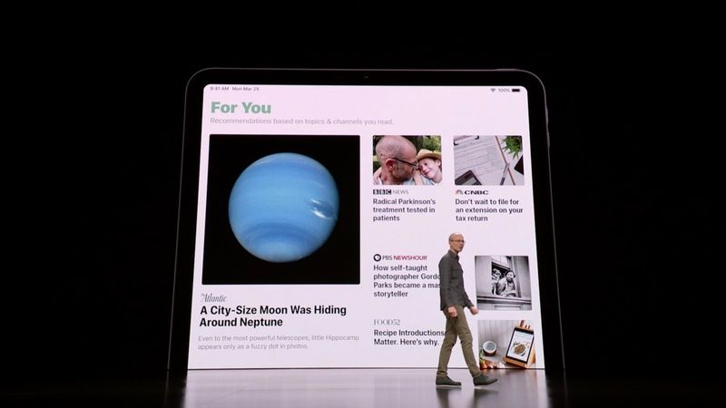 Apple News Plus aplicación