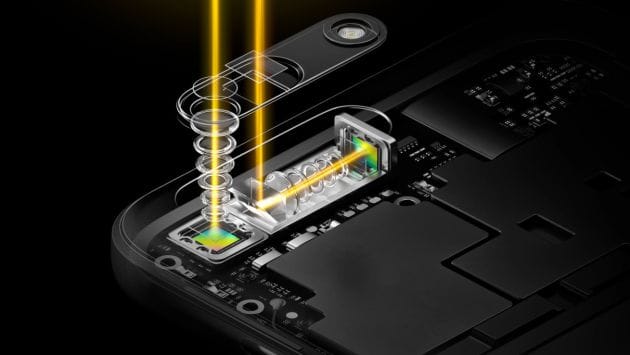 Oppo muestra una cámara con 5 aumentos ópticos