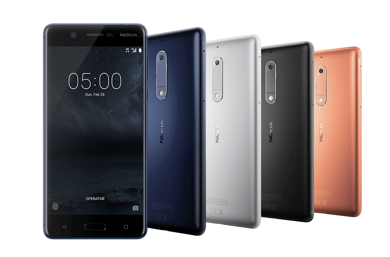 Nokia presenta el Nokia 3 y 5 en el MWC de Barcelona