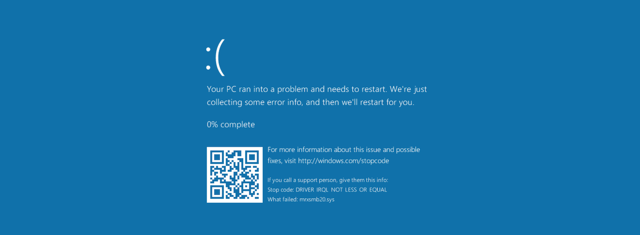 Código PoC publicado para activar un BSOD instantáneo en todas las versiones recientes de Windows