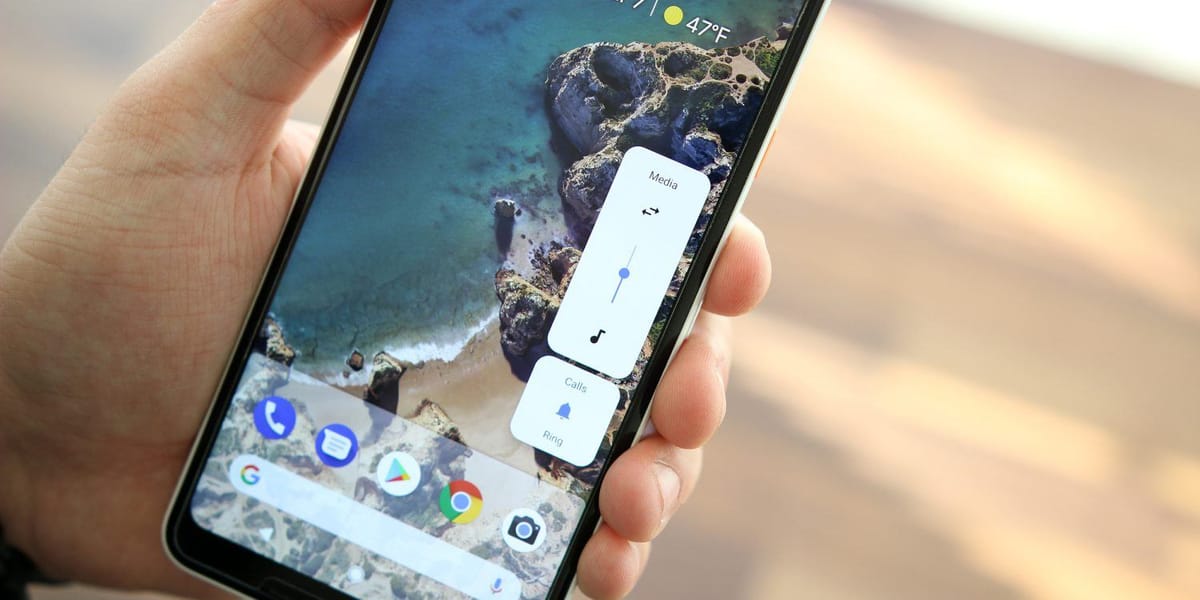 ¿Cómo cambiar el volumen del tono de llamada en Android P?