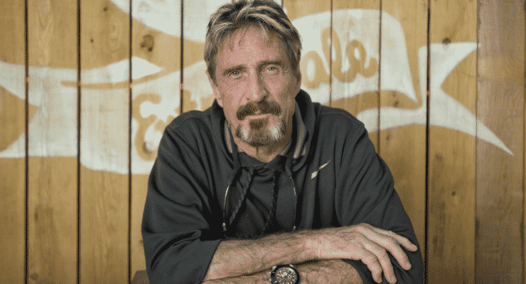 John McAfee ha sido víctima de un intento de asesinato