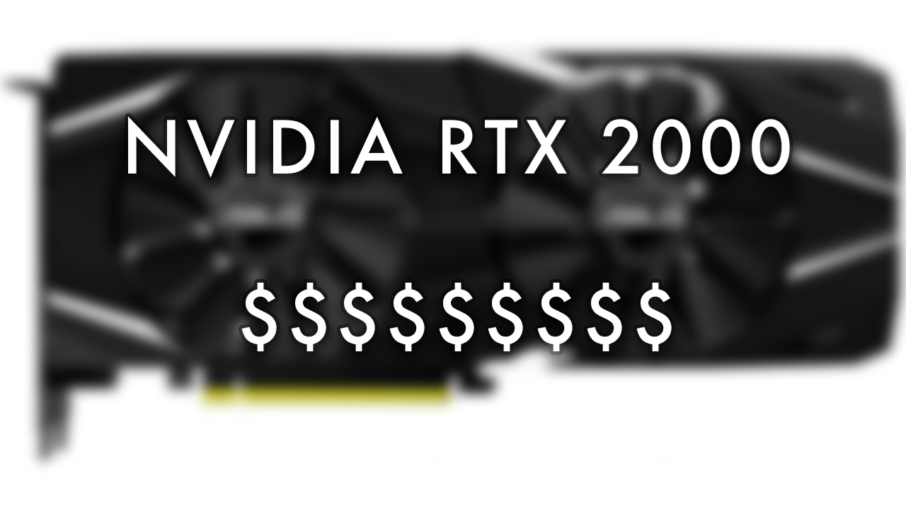 Las nuevas tarjetas gráficas de Nvidia tendrían unos precios elevados