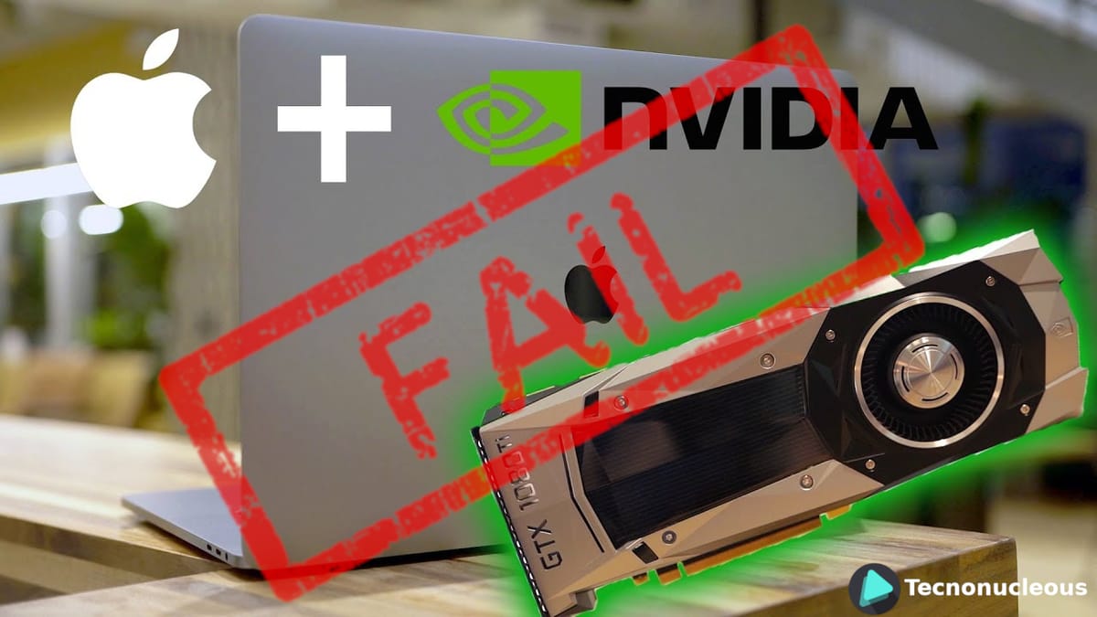 Las gráficas de Nvidia siguen sin ser compatibles con MacOS Mojave