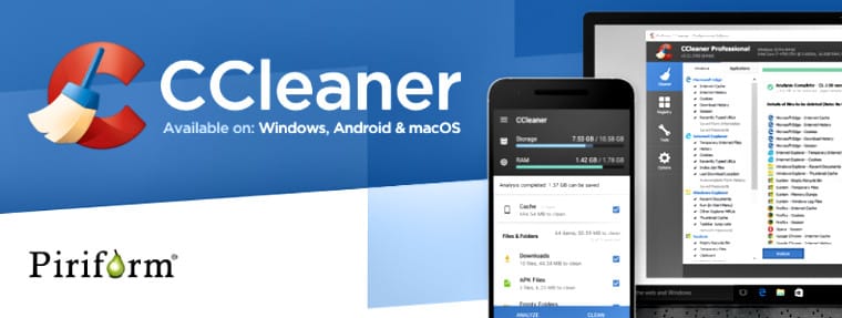 CCleaner 5.45: Recopilación de datos y instalación de Avast