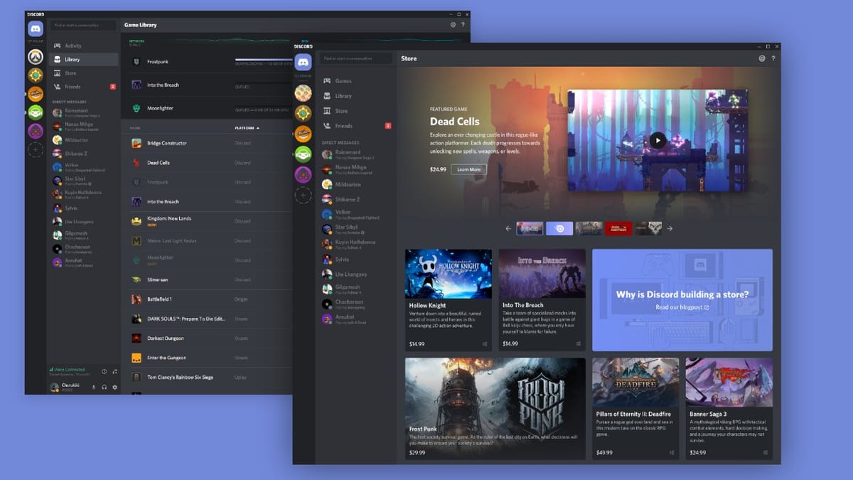 Discord ofrecerá un 90% de los ingresos a los desarrolladores para competir contra Steam y Epic Games Store