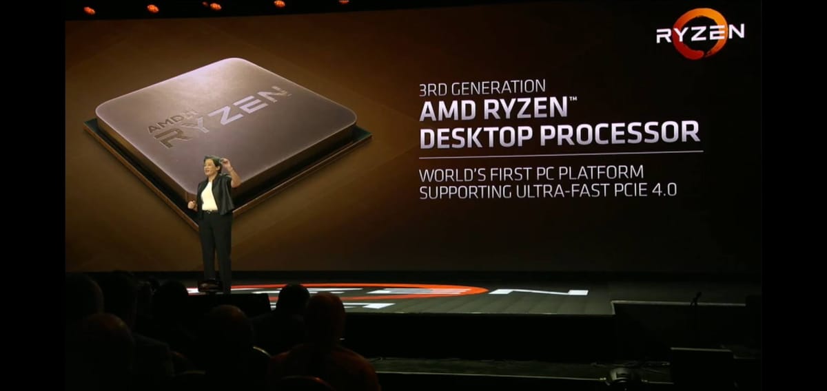 Preview de los AMD Ryzen 3000 en el CES 2019