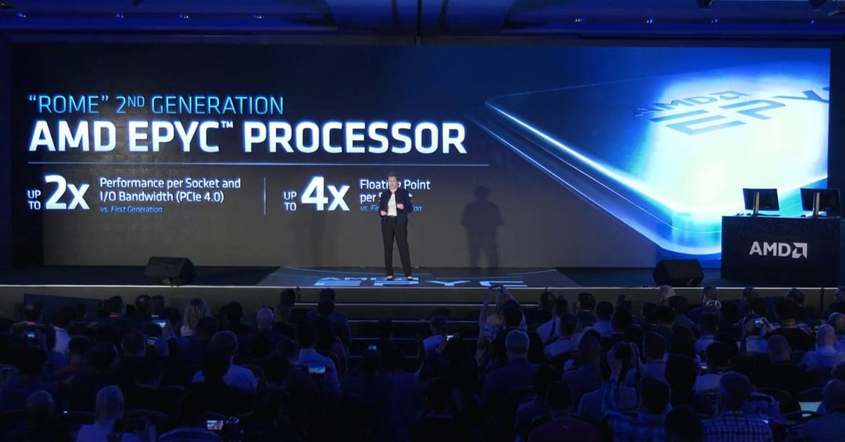 Nueva información sobre los AMD EPYC basados en Zen 2 [Computex 2019]