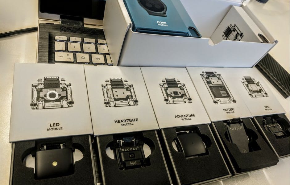Las unidades finales de Blocks el smartwatch modular llegan en Agosto