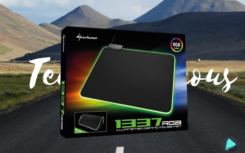 Review alfombrilla Sharkoon 1337 rgb