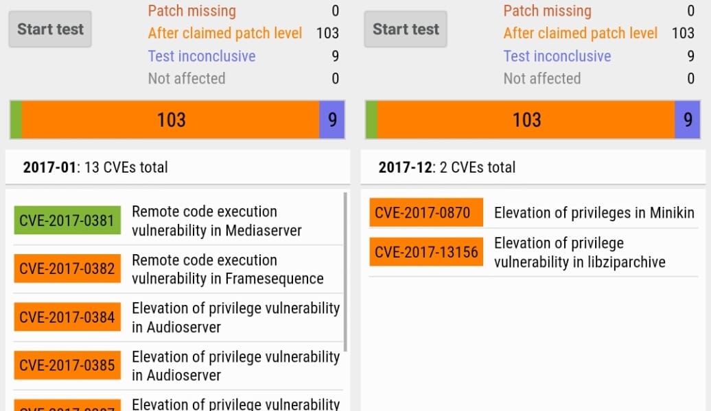SnoopSnitch muestra a los usuarios de Android qué parches de seguridad faltan en su teléfono