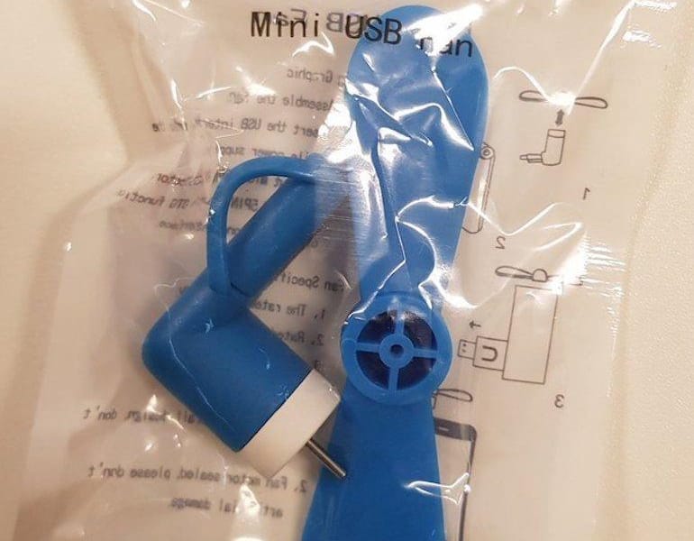 El ventilador USB 'sospechoso' entregado en la cumbre de Trump y Kim se considera seguro