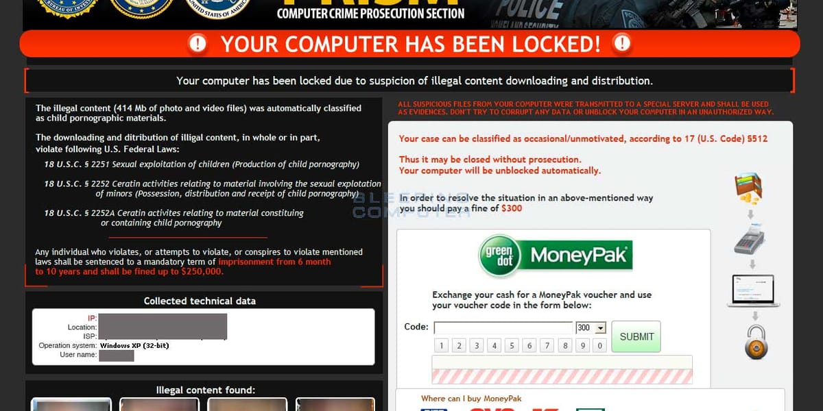 El ex ingeniero de Microsoft condenado a 18 meses de prisión por su participación en el Ransomware Reveton