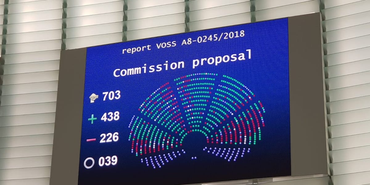 La unión europea aprueba las negociaciones de los artículos 3, 11, 12 y 13 de la reforma del copyright. #CopyrightDirective