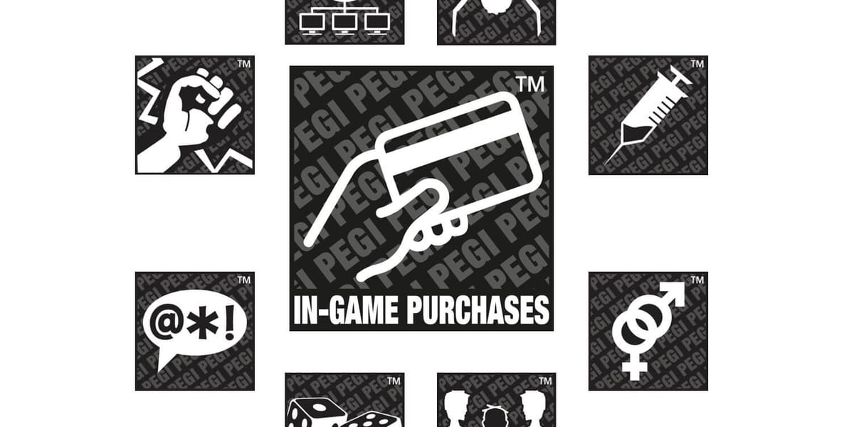 PEGI presenta una nueva etiqueta para los juegos que tienen compras "in-game"