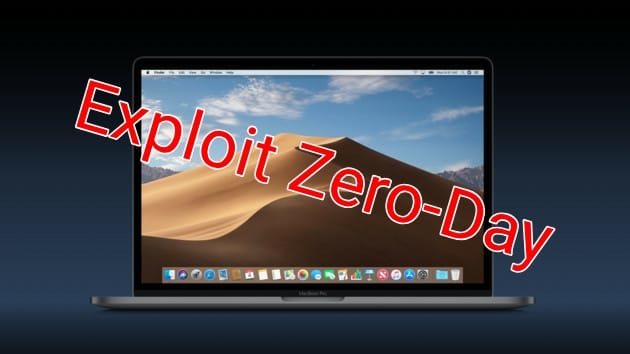 Exploit Zero-day en Mojave permite a un atacante copiar tus datos privados