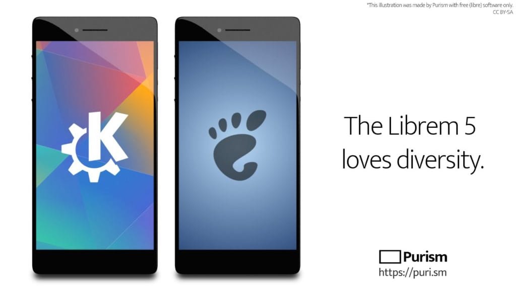 Purism Librem 5 el teléfono Open Source disponible en abril del 2019