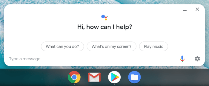 Google Assistant llegará a más dispositivos Chrome OS