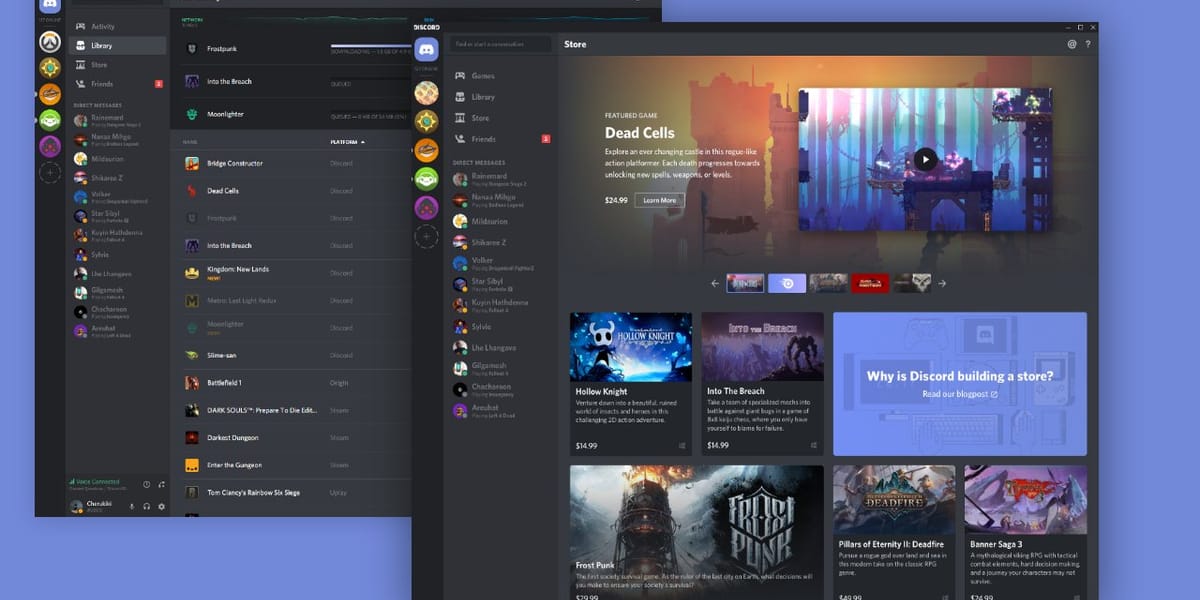Discord ofrecerá un 90% de los ingresos a los desarrolladores para competir contra Steam y Epic Games Store