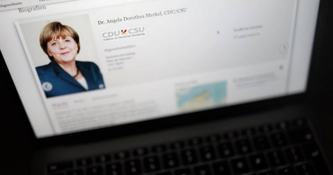 Hackers filtran los datos de los políticos alemanes