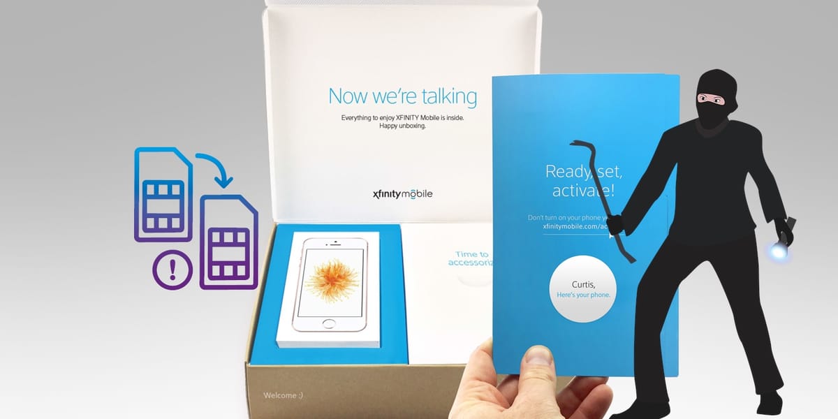 Roban números de teléfono de Xfinity Mobile por tener como pin nulo por defecto