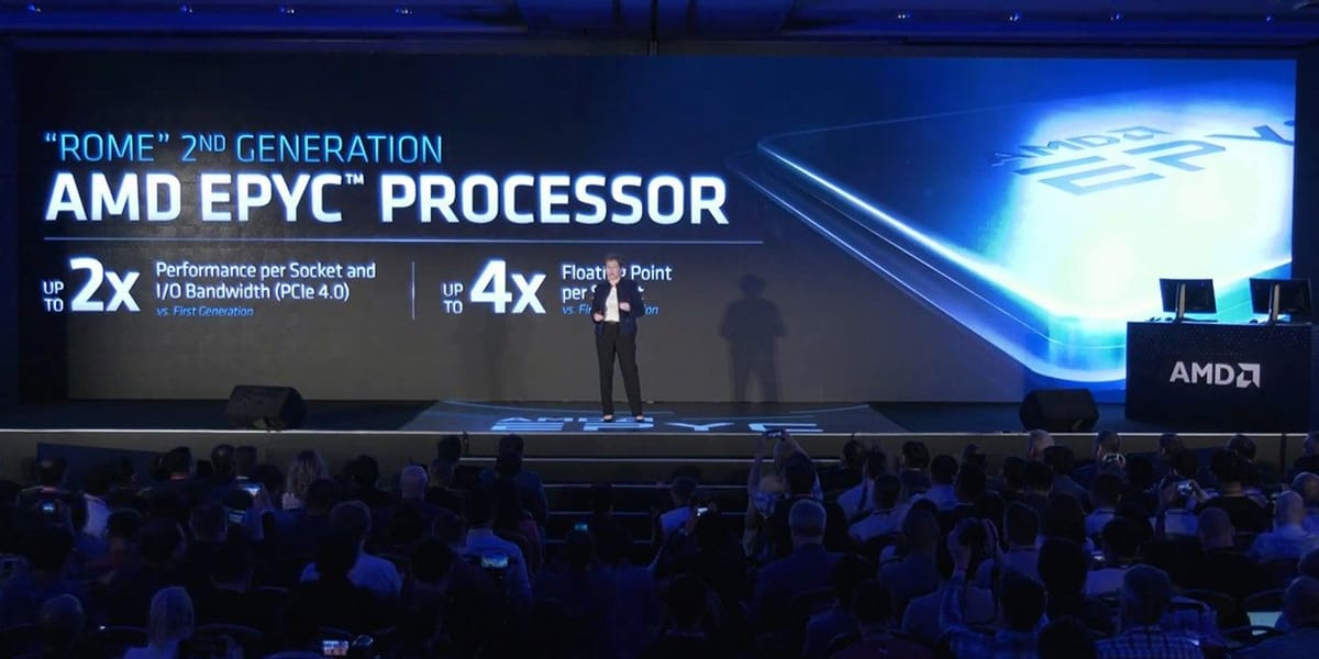 Nueva información sobre los AMD EPYC basados en Zen 2 [Computex 2019]
