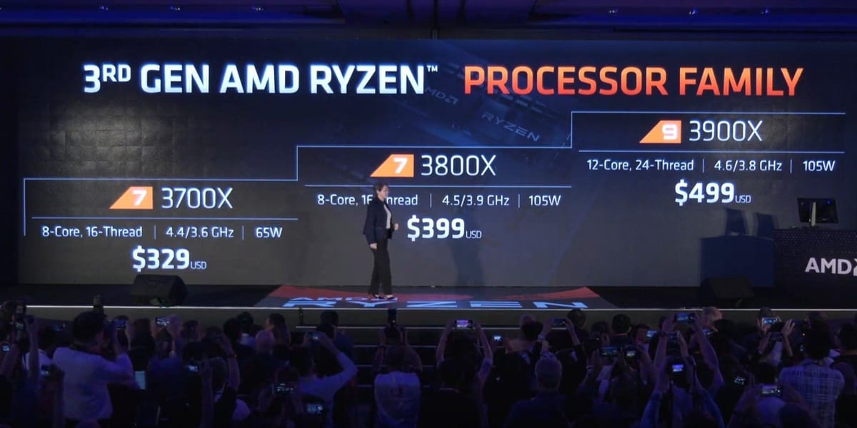AMD Ryzen 3000: Precios, características y fecha de lanzamiento