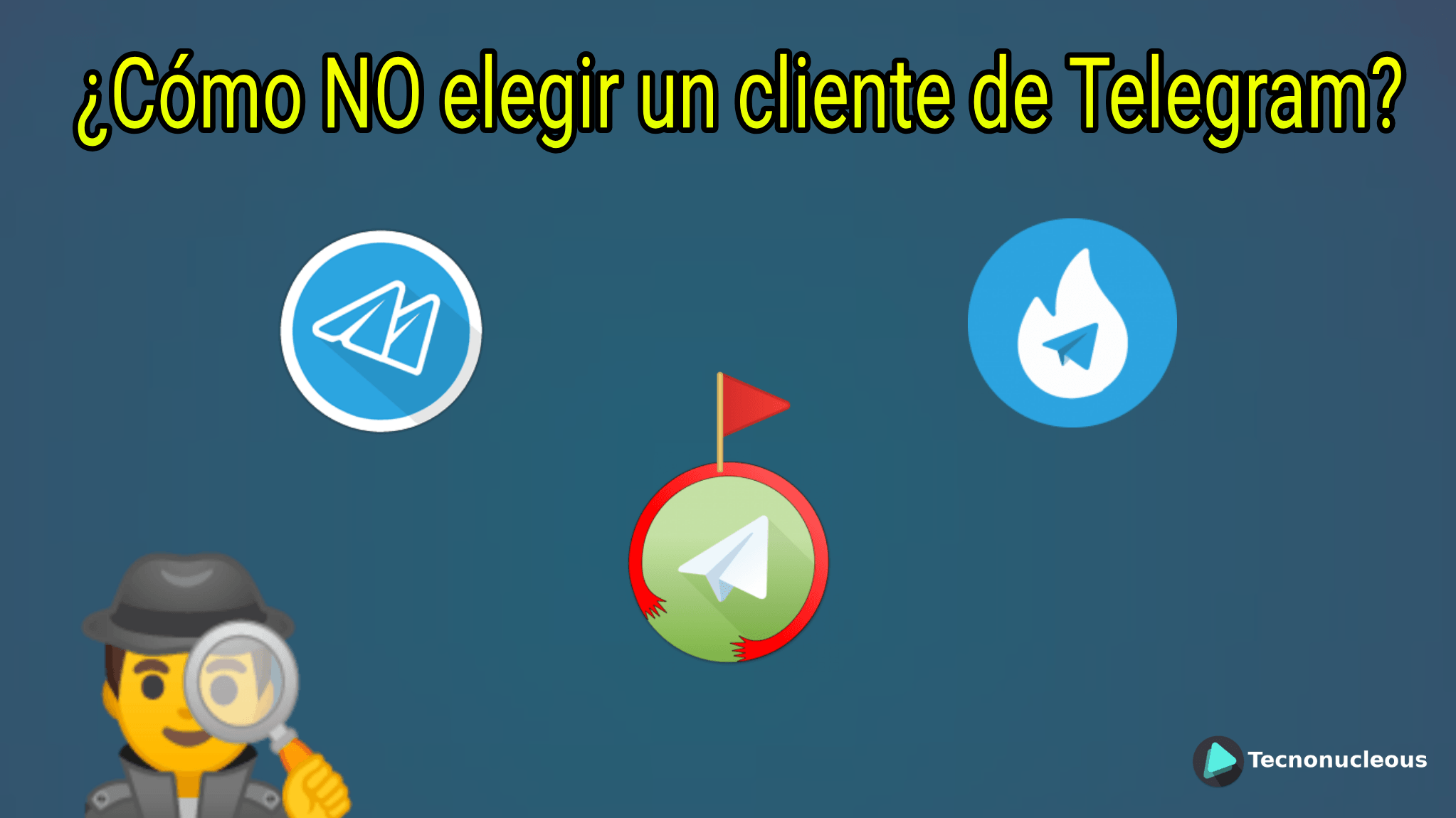 ¿Cómo NO elegir un cliente de Telegram?