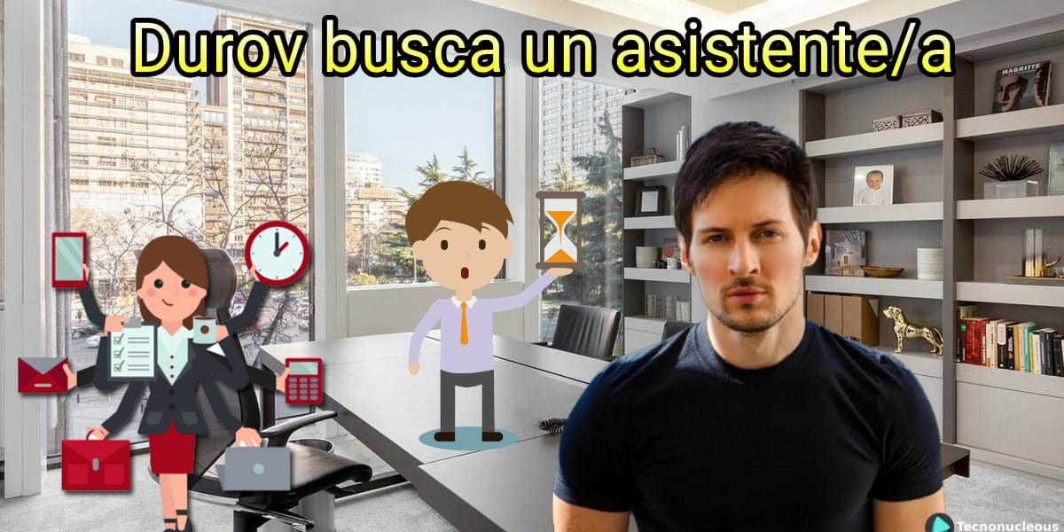 El CEO de Telegram, Pavel Durov, busca un asistente/a - Puesto de Trabajo