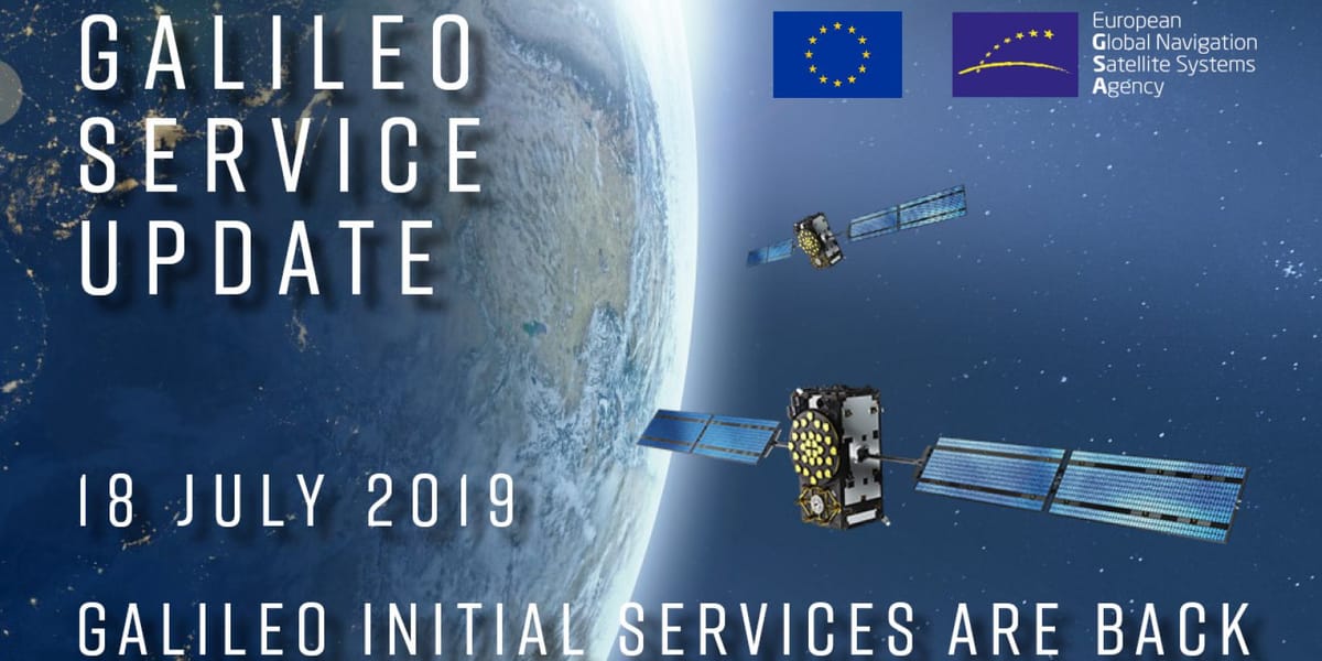 Galileo ha estado inactivo durante 6 días [SISTEMA GPS]