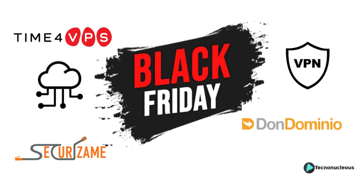 Black Friday 2020: Cursos Ciberseguridad, VPS, Dominios y más
