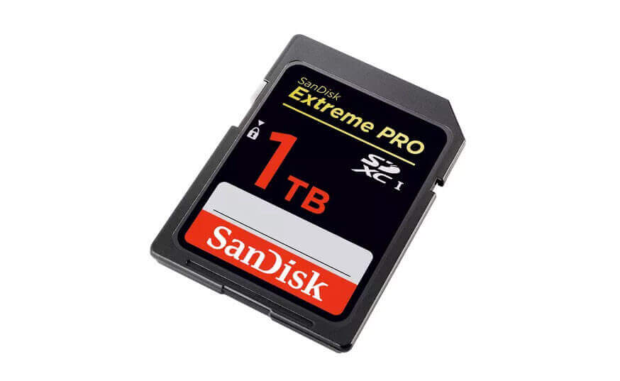 SanDisk supera su propio récord y prepara la tarjeta SD de 1 TB