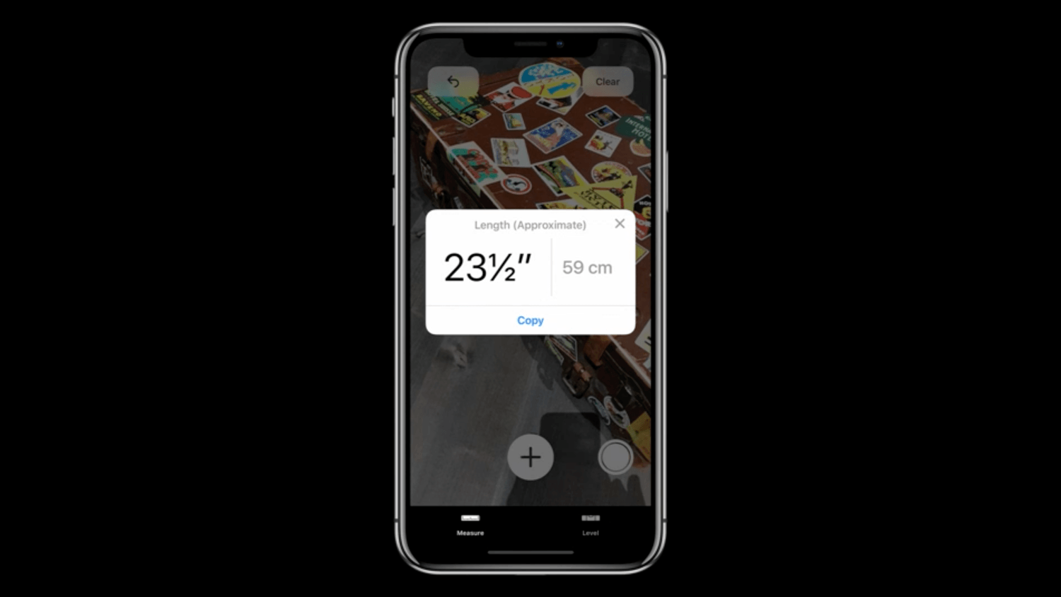 Apple presenta la nueva aplicación parte ARKit Measure que puede detectar automáticamente las dimensiones de los objetos