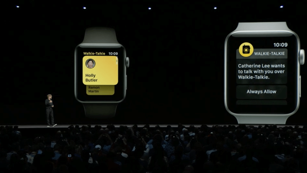 Apple anuncia watchOS 5: Podcasts, desafíos de uso compartido de actividades, detección automática de entrenamiento, Walkie-Talkie