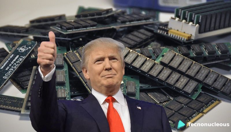 Trump prohibe la exportación de DRAM al Fujian Jinhua Integrated Circuit alegando riesgo de seguridad nacional