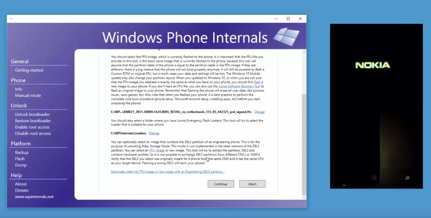 Windows Phone Internals: herramienta para desbloquear el bootloader de los Lumia