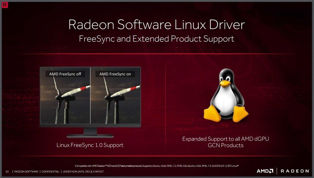 FreeSync/Adaptive-Sync de AMD llegará al Kernek de Linux 4.21