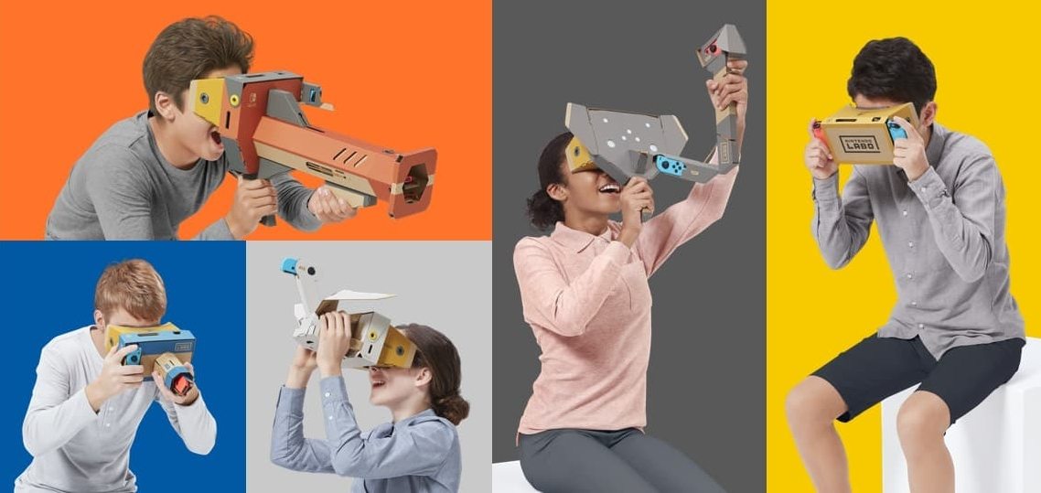 La realidad virtual llega a la Nintendo Switch gracias a Nintendo Labo