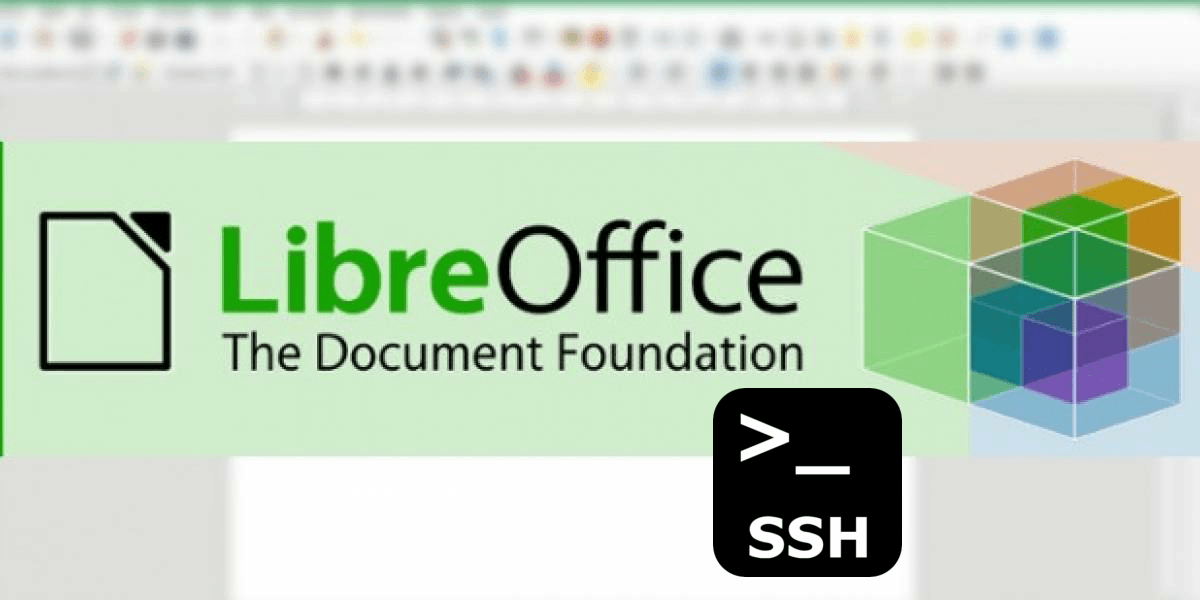 ¿Cómo guardar un documento de LibreOffice en un servidor SSH?