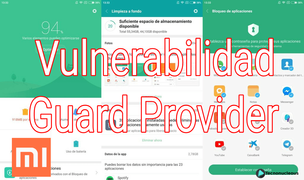 Vulnerabilidad en la aplicación preinstalada "Guard Provider" afecta a móviles Xiaomi