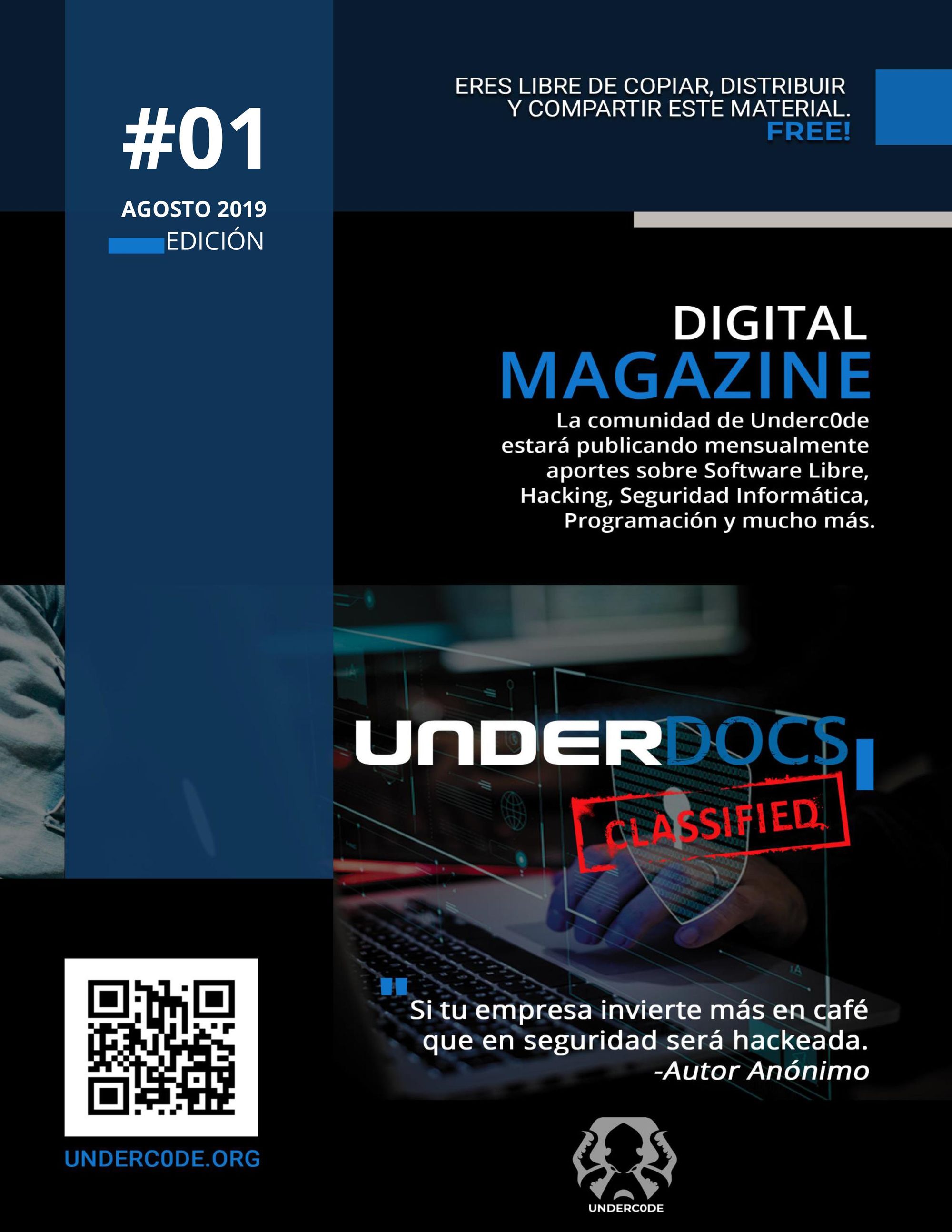 UnderDOCS: La nueva revista digital y gratuita de Underc0de