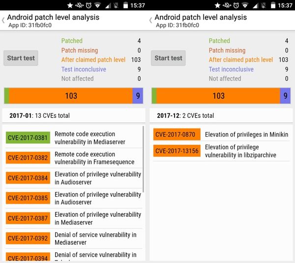 SnoopSnitch muestra a los usuarios de Android qué parches de seguridad faltan en su teléfono