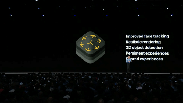 Apple presenta ARKit 2.0 con experiencias compartidas, mejoras en el seguimiento facial y más