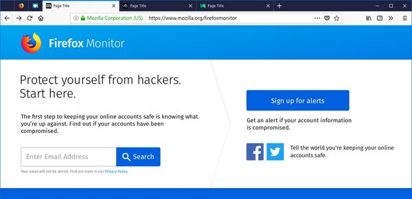Firefox Breach Alerts advertirá a los usuarios si visitan un sitio hackeado