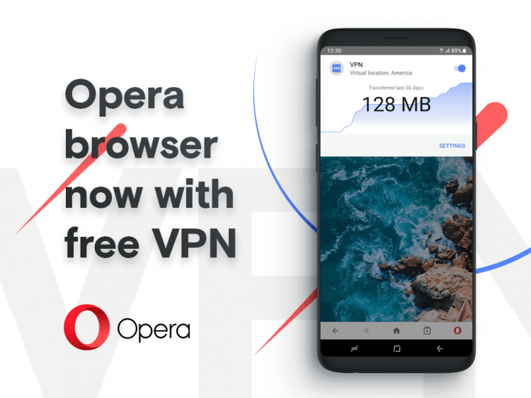 Opera para Android se actualiza incluyendo una VPN Gratis